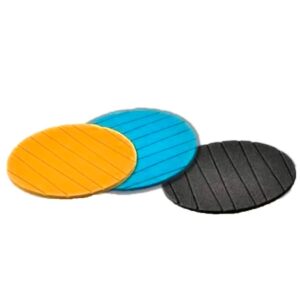 COASTERS ROUND HEAT RESISTANT PADS  (3 PACK)