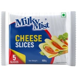 Milky Mist Processed Cheese Slice, 100 g (5 Slices)