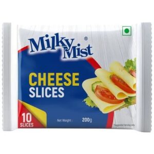 Milky Mist Processed Cheese Slice, 200 g (10 Slices)