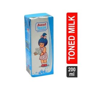 Amul Taaza Toned Milk : 200 ml