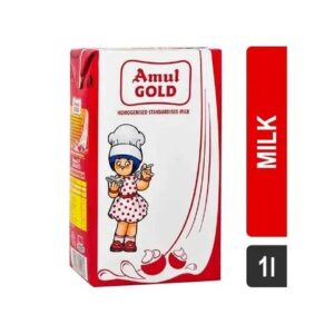 Amul Gold Homogenised Standardised Milk : 1 Litre
