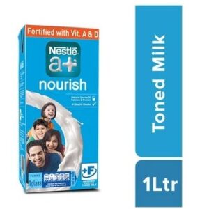 Nestle a+ Nourish Toned Milk 1 litre