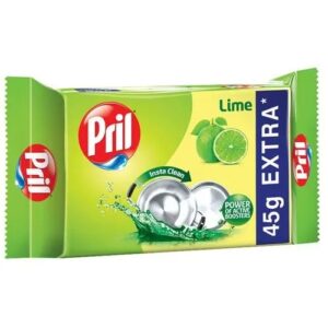 Pril Dishwash Bar, 65 g + 45 g