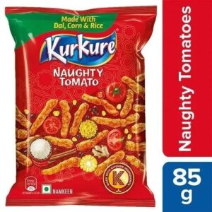 Kurkure Namkeen - Naughty Tomatoes, 85 g