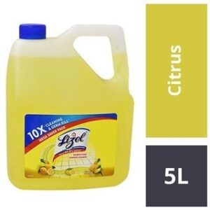 Lizol Citrus Disinfectant Floor Cleaner 5 L