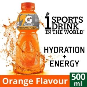 Gatorade Sports Drink - Orange Flavour, 500 ml