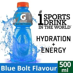Gatorade Sports Drink - Blue Bolt Flavour, 500 ml