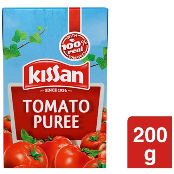 Kissan Tomato Puree, 200 g Carton