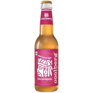 Coolberg Non Alcoholic Beer - Cranberry, 330 ml Bottle