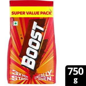 Boost Chocolate Energy & Sports Nutrition Drink Refill, 750 g Carton