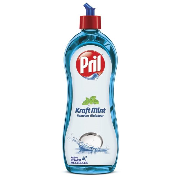 Prill kraft Mint Dish Clean Liquid 750 Ml
