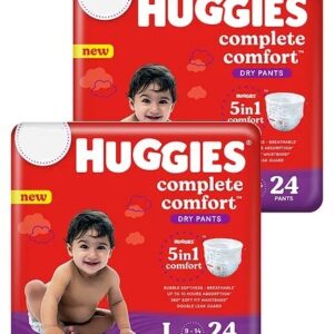 Huggies Complete Comfort 5in1 Dry Pants 24 pcs